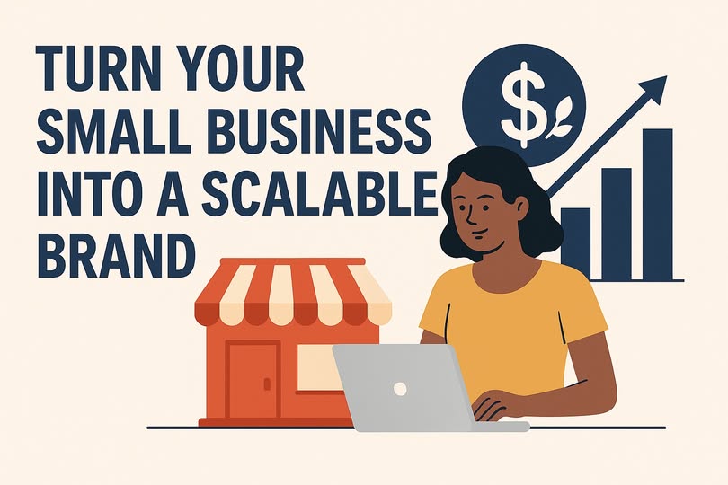 Turn Your Small Business into a scalable Brand Turn Your Small Business into a scalable Brand