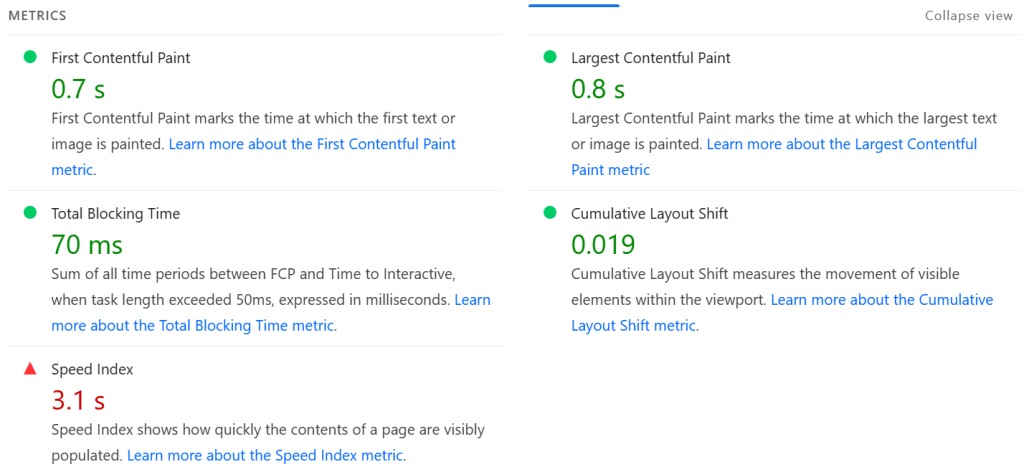 Core Web Vitals Core Web Vitals