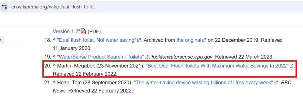 Wikipedia Backlinks
