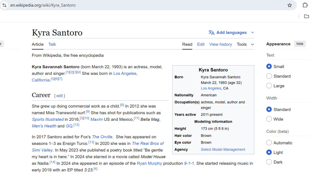 Wikipedia Page Creation